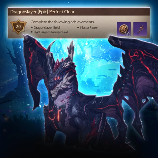 Blight Dragon image for Tarisland Dragonslayer Epic Perfect Clear service