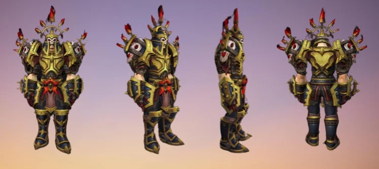 Nerubar Mythic Death Knight Set