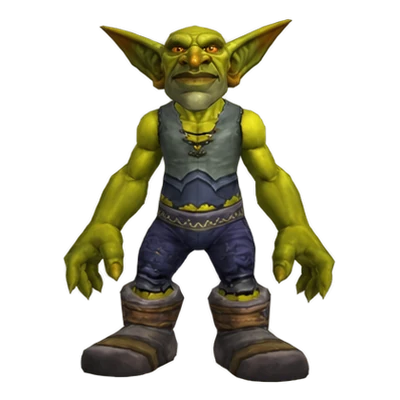 Goblin Woodcarver, a trash mob in The Deadmines, WoW Forever