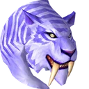 Frostsaber Pride Watcher, a Cat hunter pet in WoW Forever