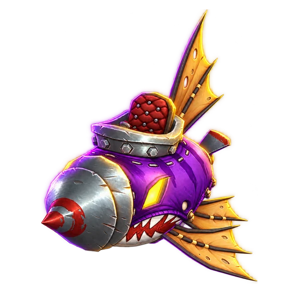 Darkmoon Dirigible, a World of Warcraft mount.