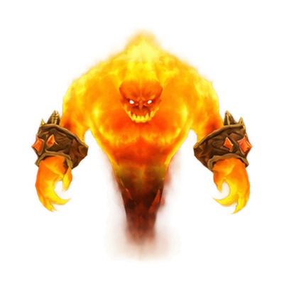 Fireguard Destroyer, a trash mob in Blackrock Depths, WoW Forever