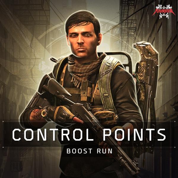 Control Points Boost Run