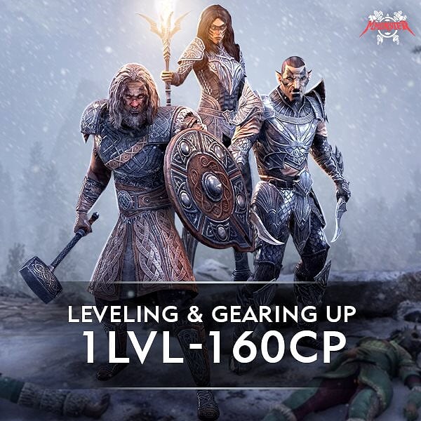 ESO Hero Boost and Gear up 1 lvl - 160 cp
