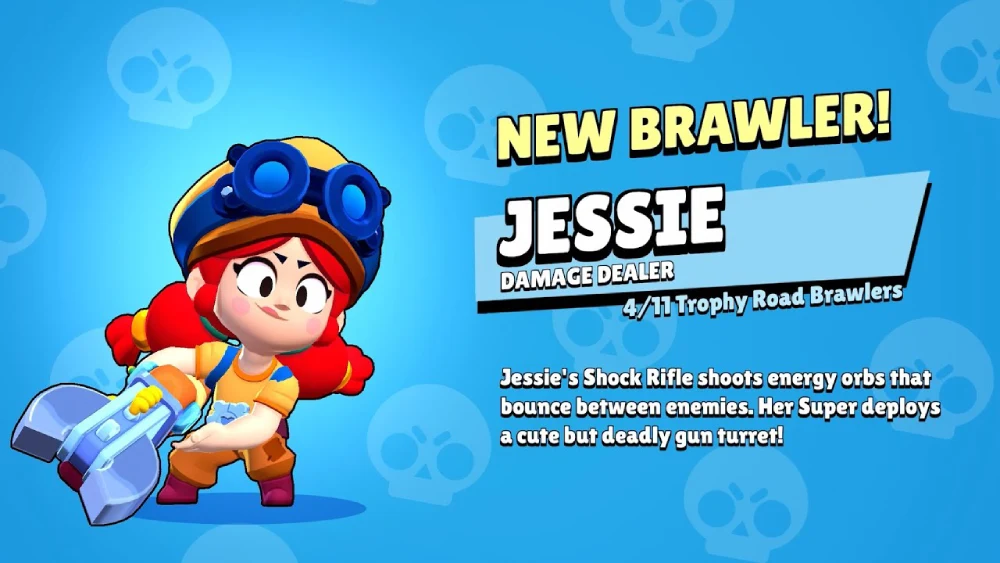 Brawl Stars Jessie image of Brawl Stars Jessie