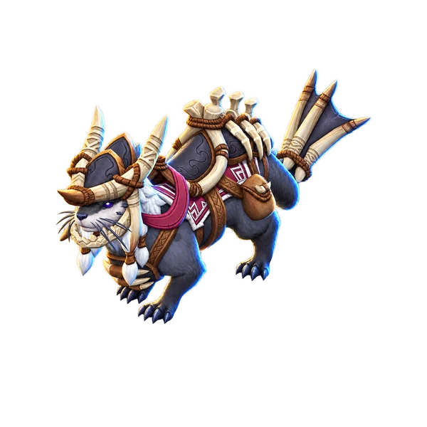 Bestowed Ottuk Vanguard, a World of Warcraft mount.