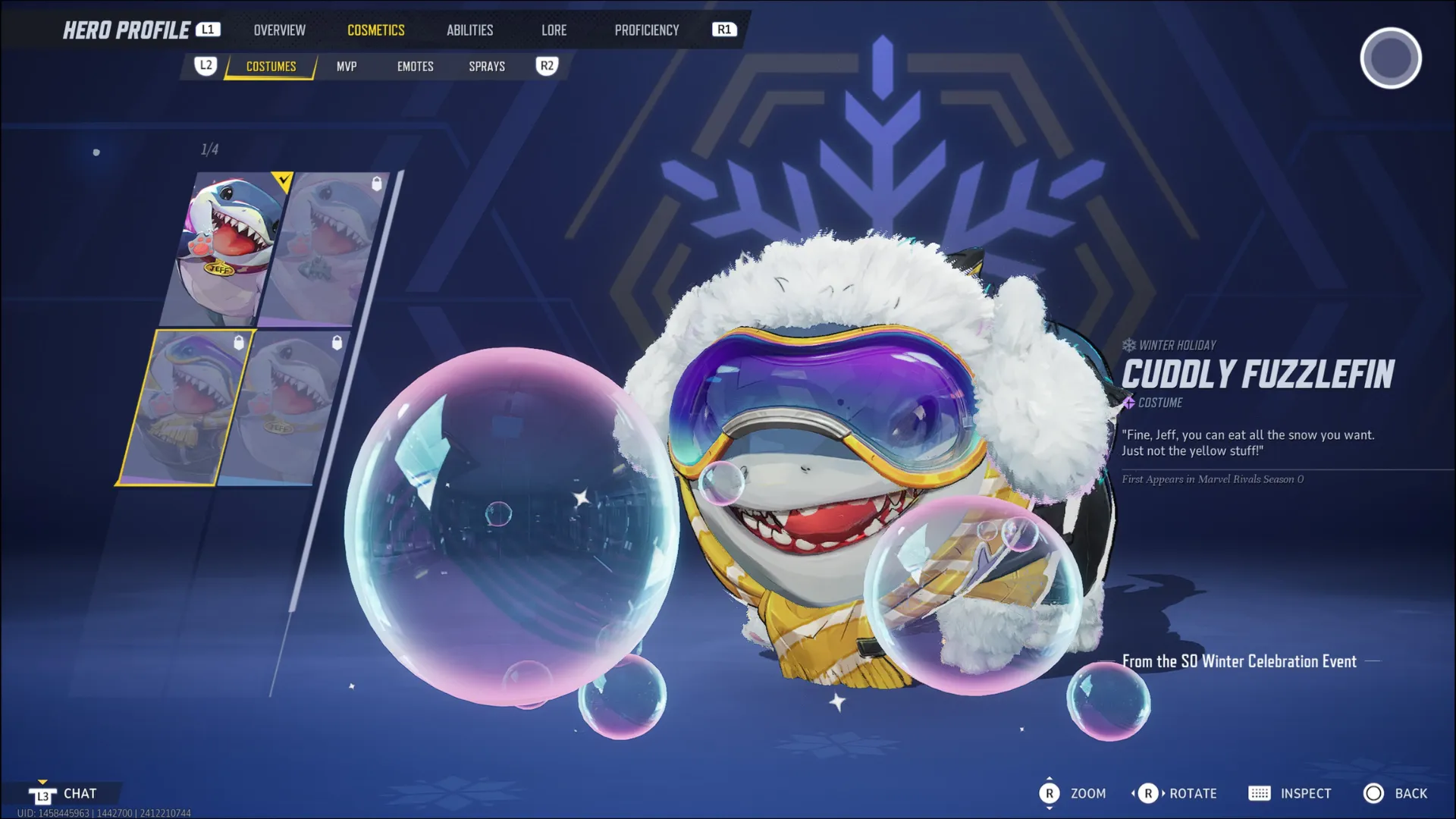 image of Cuddly Fuzzlefin Jeff Marvel Rivals