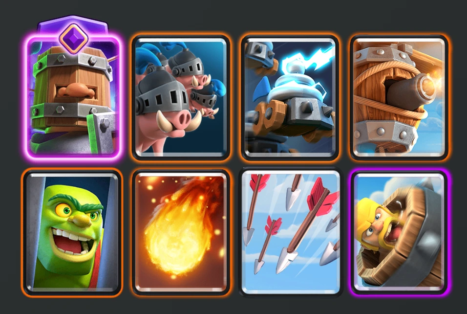 image of Royal Hogs Recruits Fireball Cage Deck