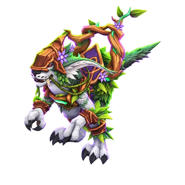 Springtide Dreamtalon, a World of Warcraft mount.