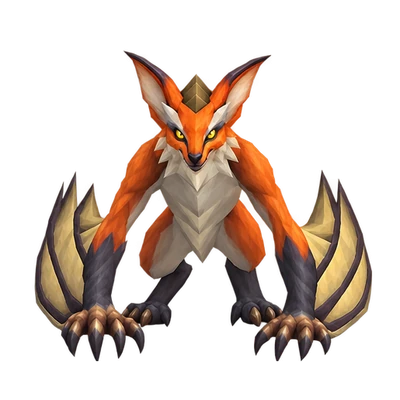 Fox hunter pet in WoW Forever
