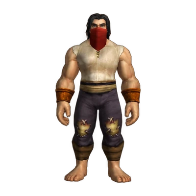 Defias Inmate, a trash mob in The Stockade, WoW Forever