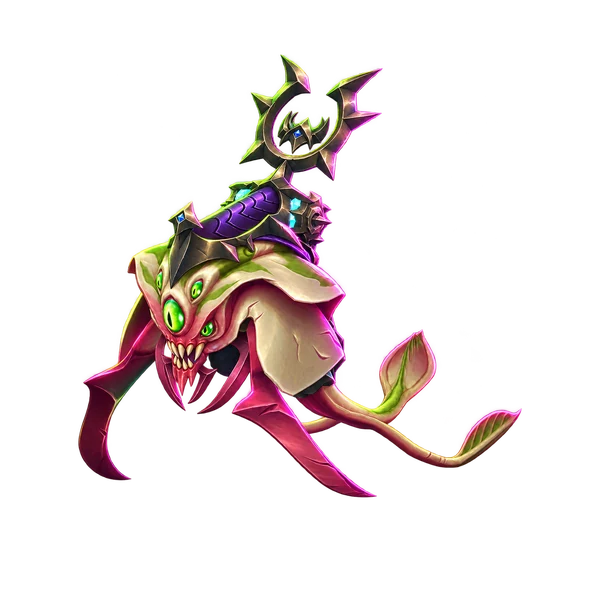 Augmented Stormray, the mutated stormray mount from the Voidstorm.