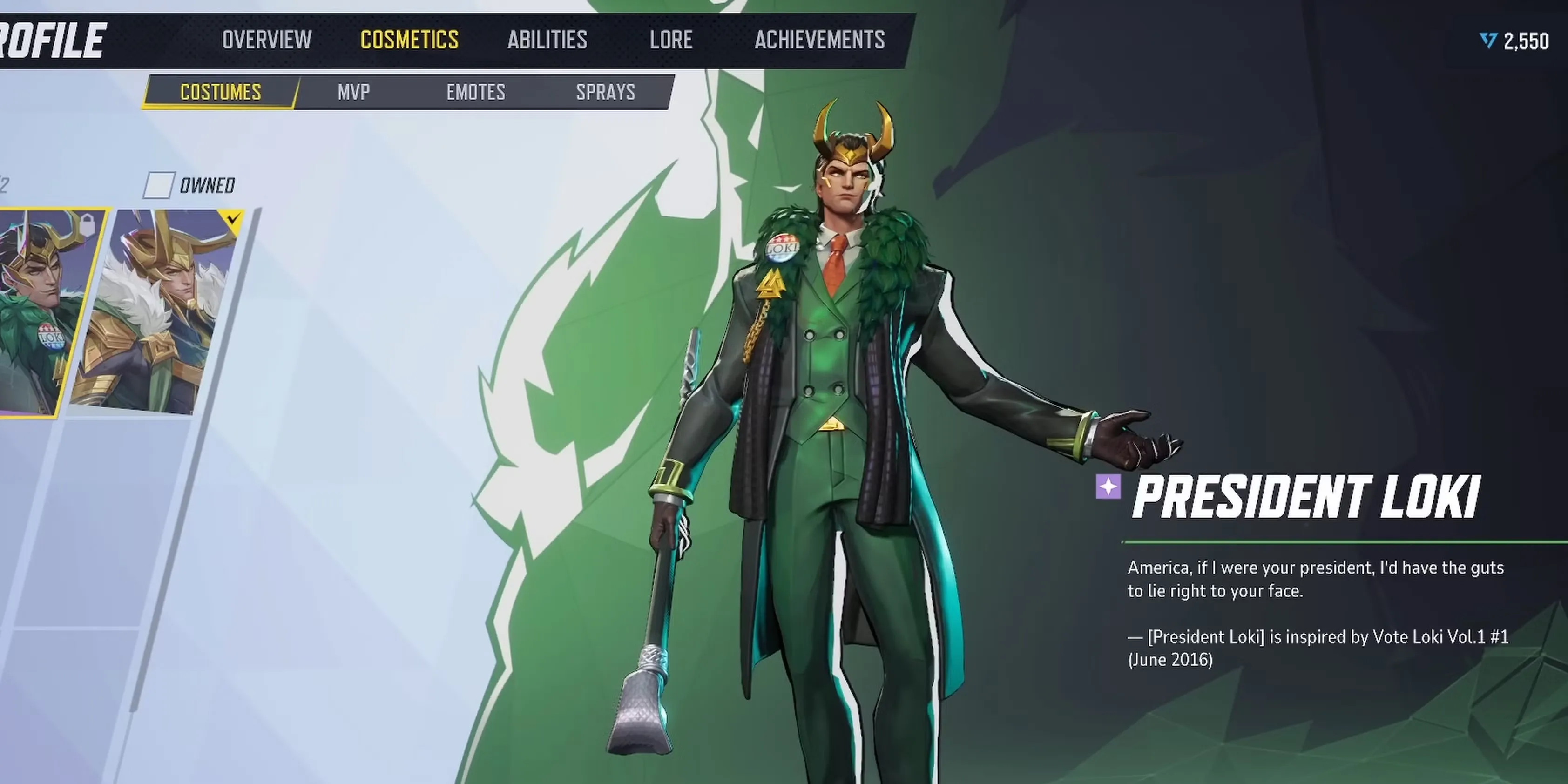 Marvel Rivals Loki image of Marvel Rivals Loki