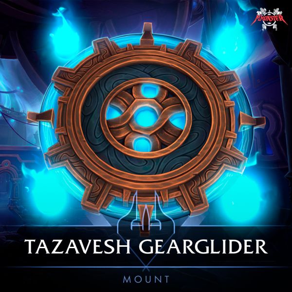 Buy Tazavesh Gearglider Mount Boost Best WoW Mounts Farm Service
