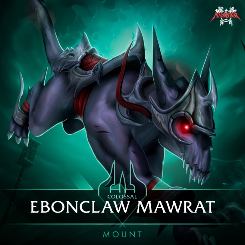 Buy Colossal Ebonclaw Mawrat Mount Boost Best WoW Carry Service